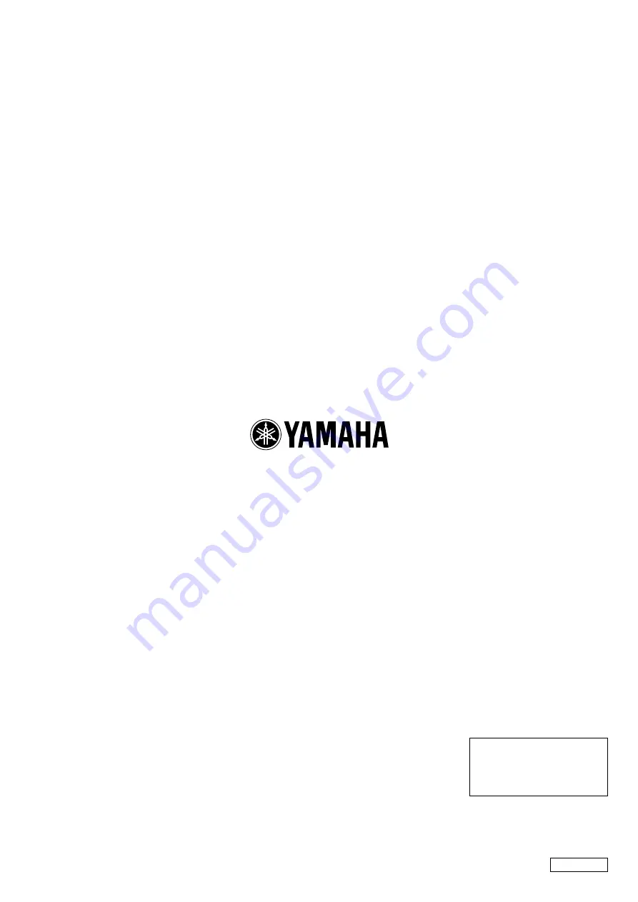 Yamaha XP1000 Owner'S Manual Download Page 22