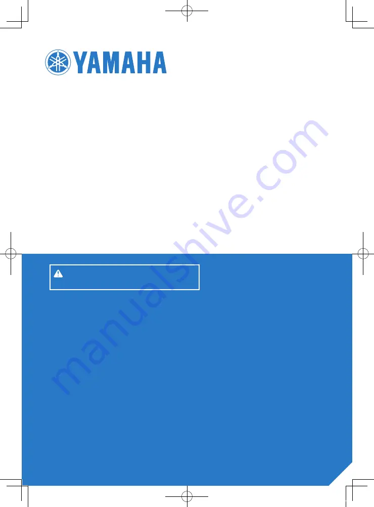 Yamaha XP530A Owner'S Manual Download Page 1