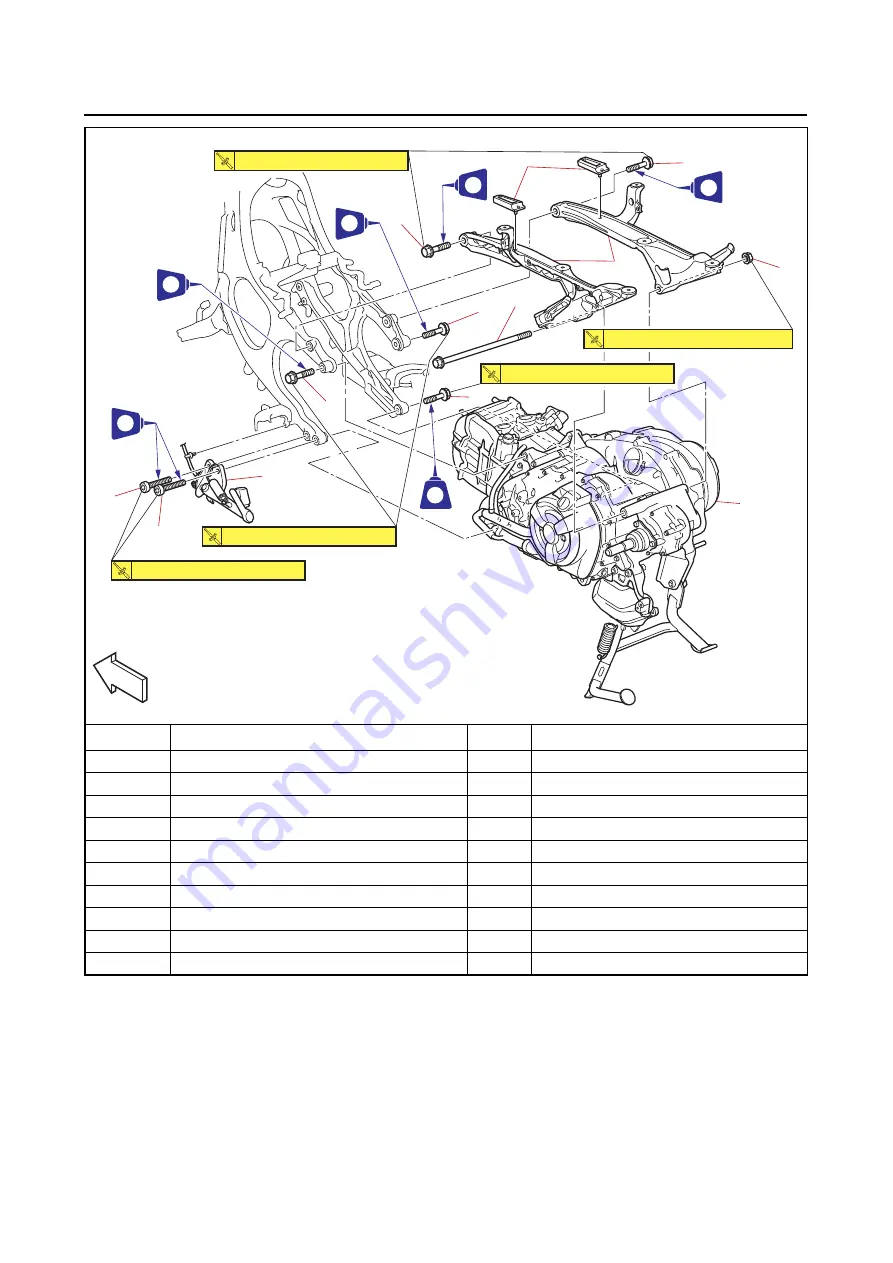 Yamaha XP560D Service Manual Download Page 245