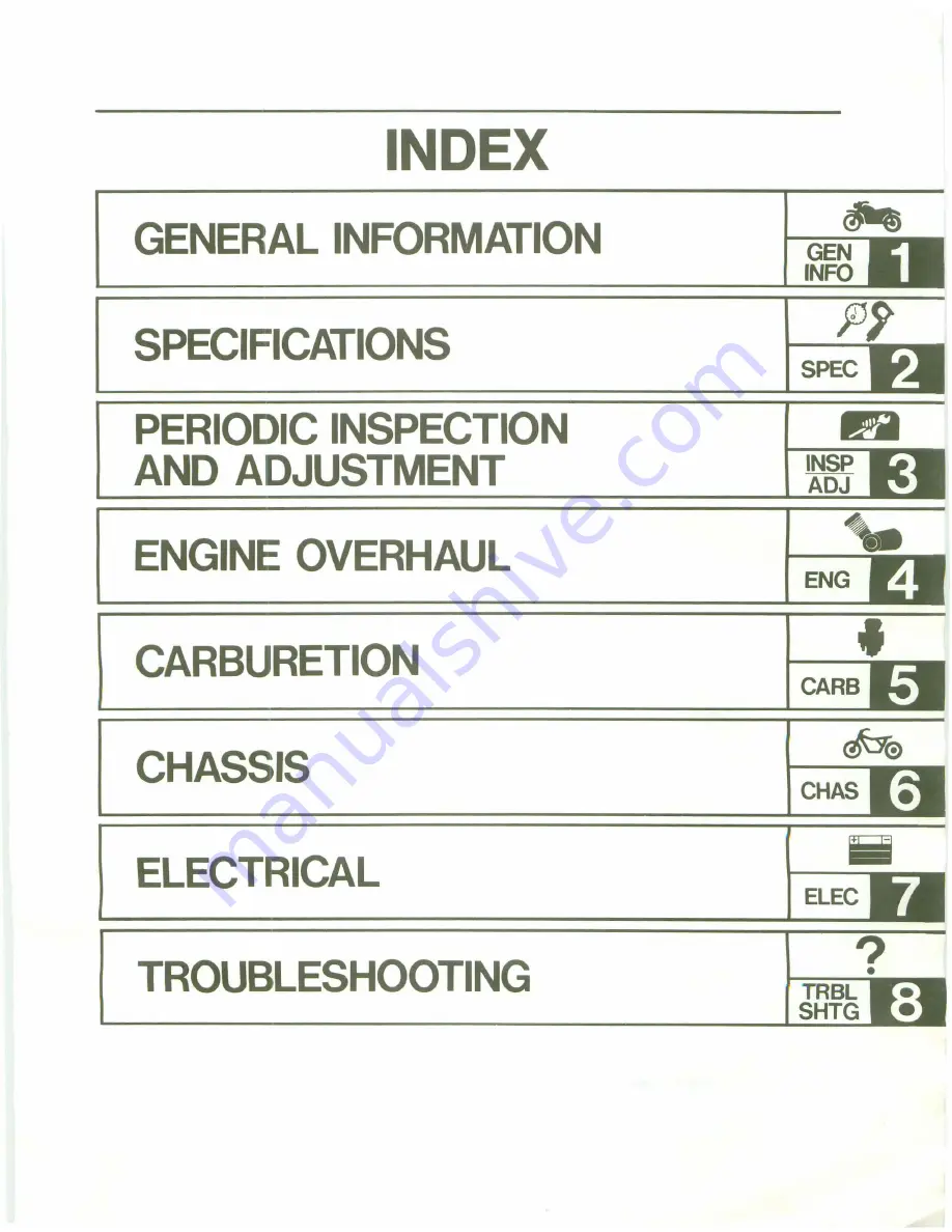 Yamaha XT 600 A Service Manual Download Page 5