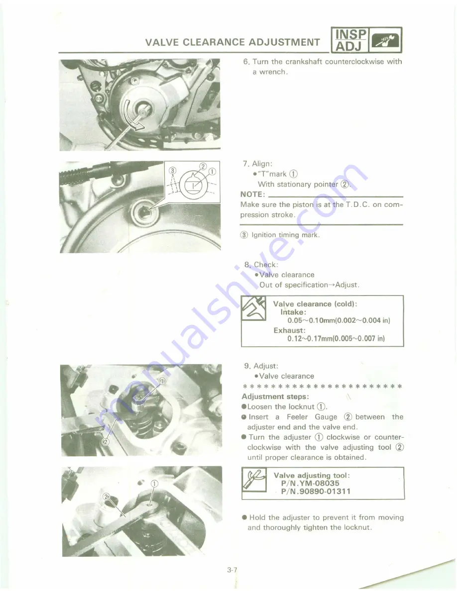 Yamaha XT 600 A Service Manual Download Page 57