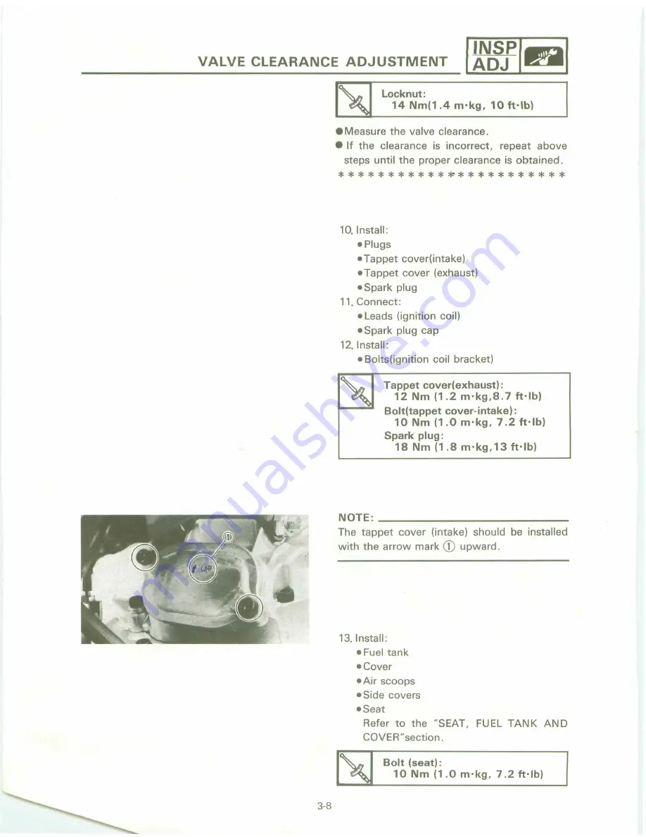 Yamaha XT 600 A Service Manual Download Page 58