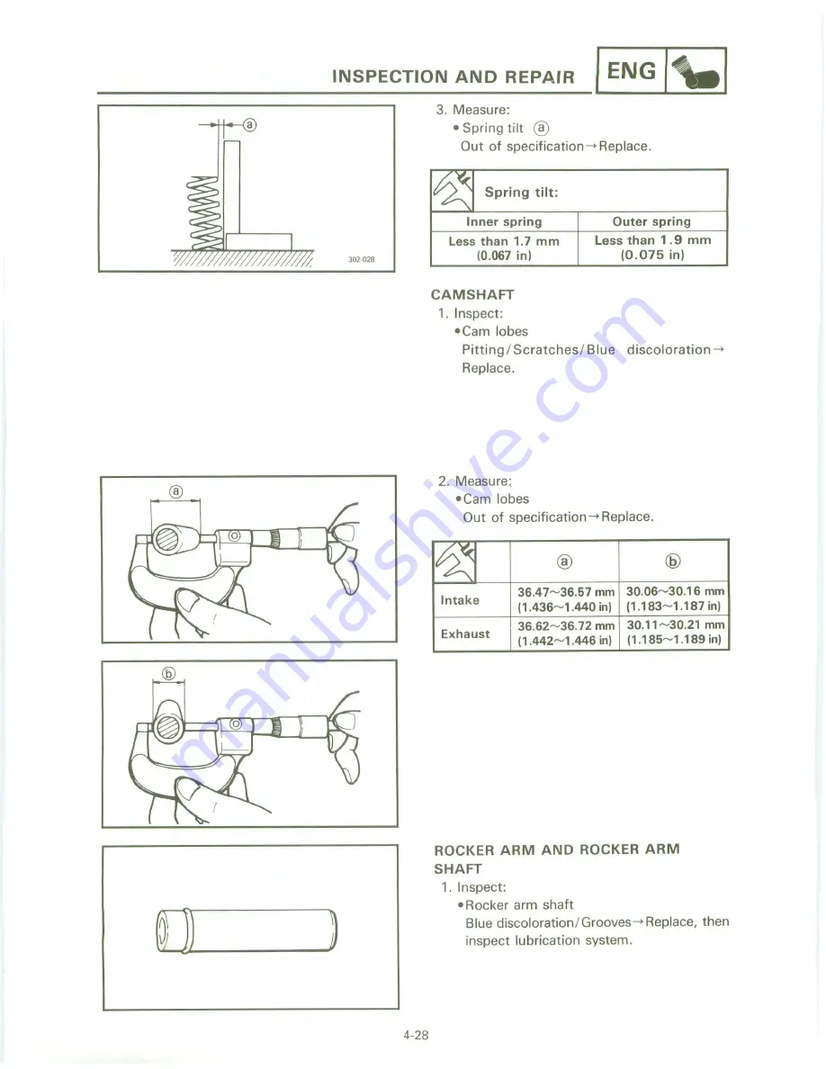 Yamaha XT 600 A Service Manual Download Page 134