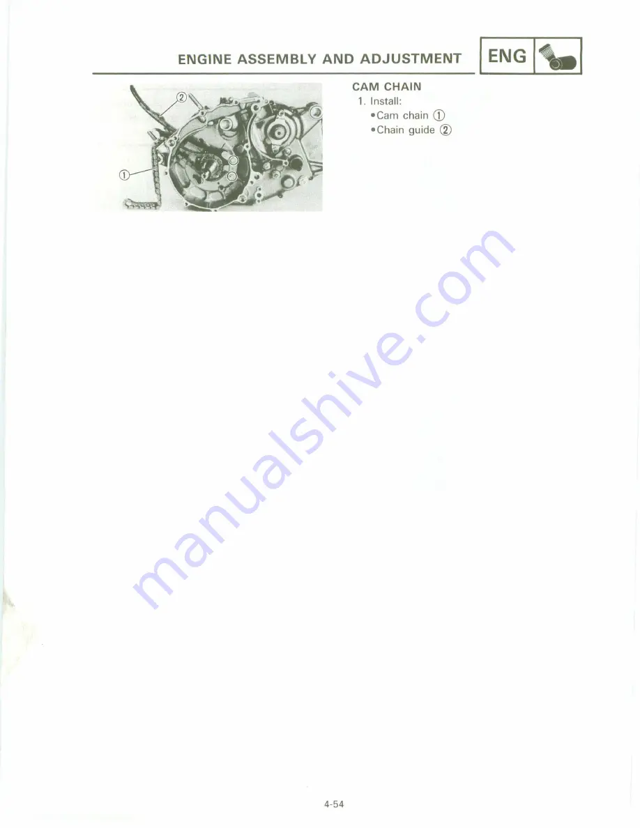 Yamaha XT 600 A Service Manual Download Page 160