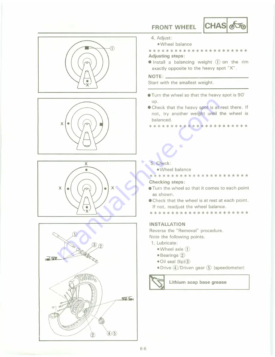 Yamaha XT 600 A Service Manual Download Page 207