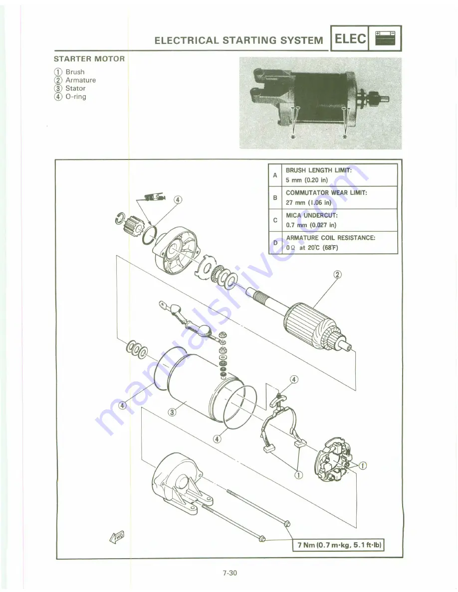 Yamaha XT 600 A Service Manual Download Page 308