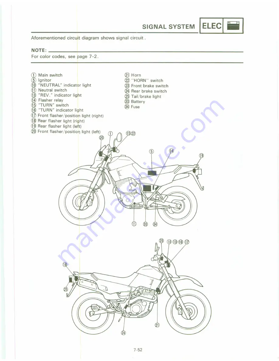 Yamaha XT 600 A Скачать руководство пользователя страница 330