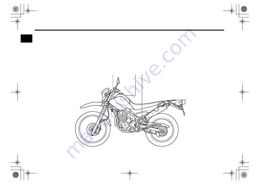 Yamaha XT250 2020 Owner'S Manual Download Page 8