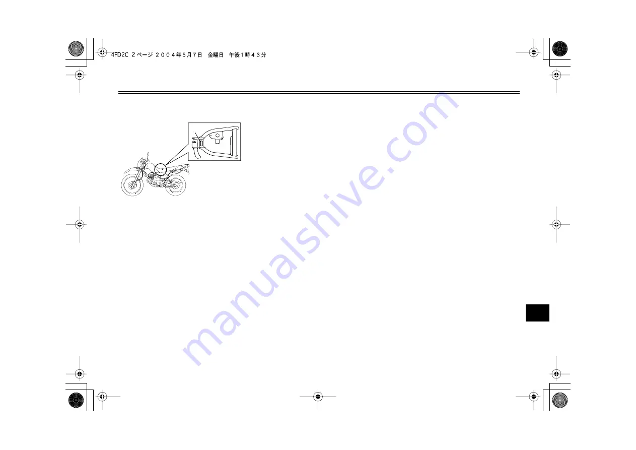 Yamaha XT250T Owner'S Manual Download Page 81