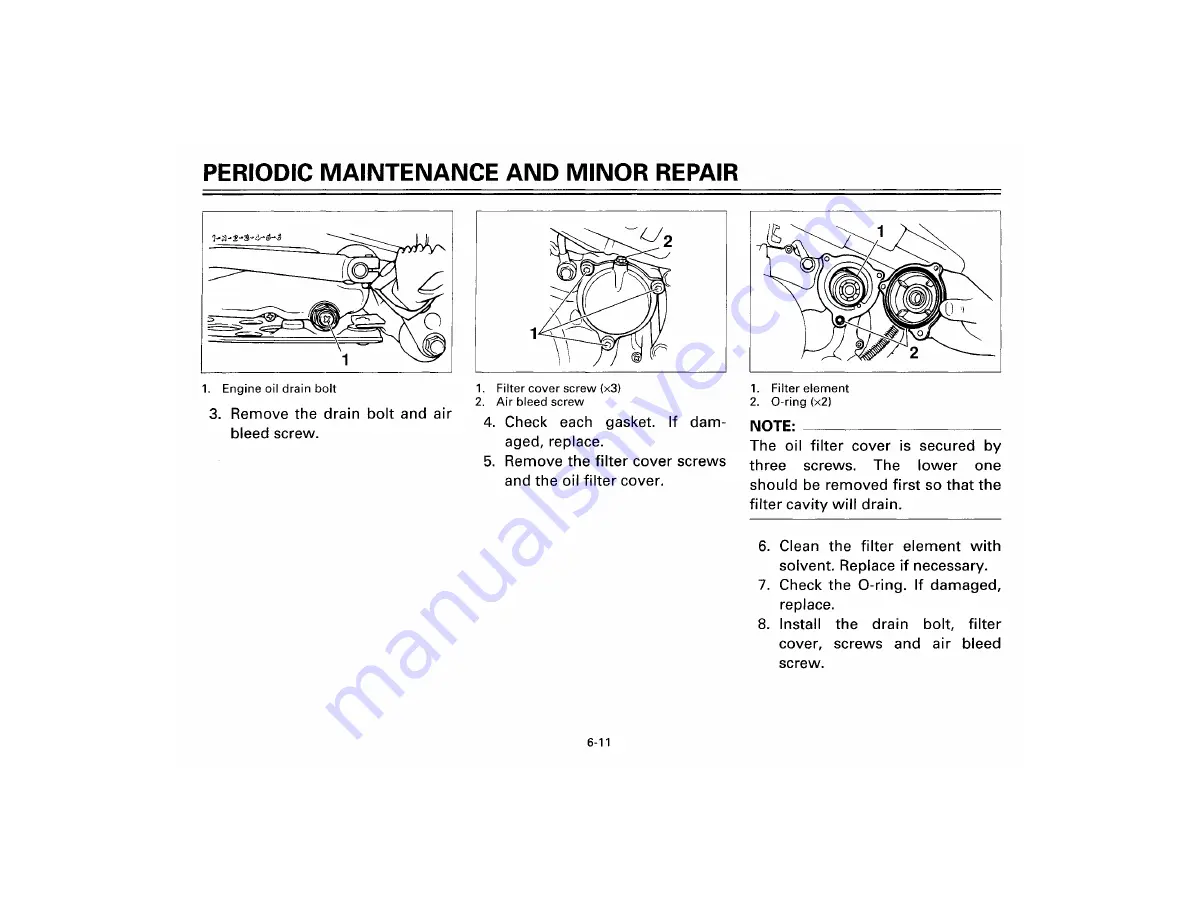 Yamaha XT350M Owner'S Manual Download Page 53