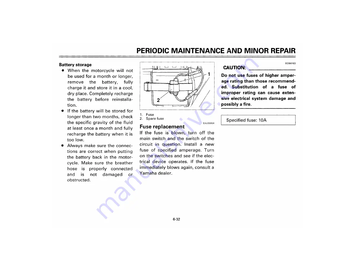 Yamaha XT350M Owner'S Manual Download Page 74