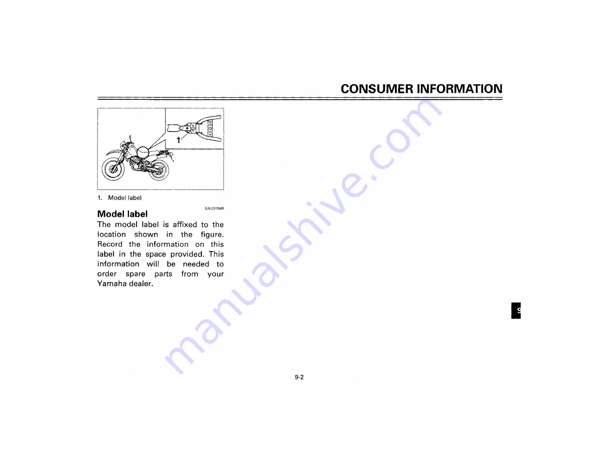 Yamaha XT350M Owner'S Manual Download Page 90