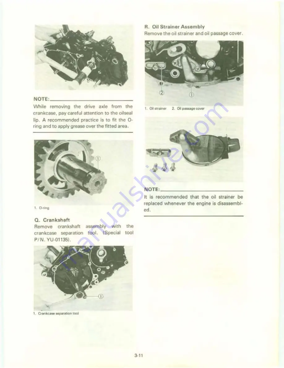 Yamaha XT550J Service Manual Download Page 48