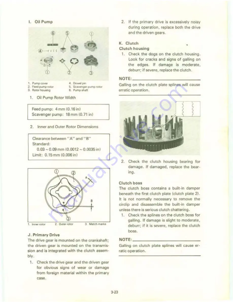 Yamaha XT550J Service Manual Download Page 60