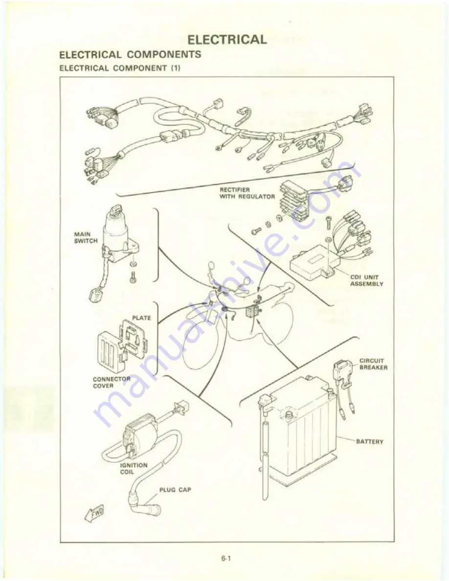 Yamaha XT550J Service Manual Download Page 117