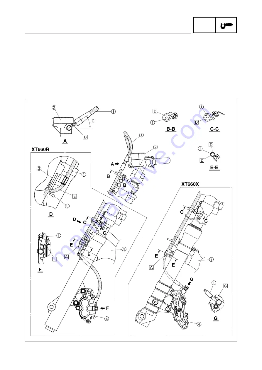 Yamaha XT660 2004 Service Manual Download Page 78