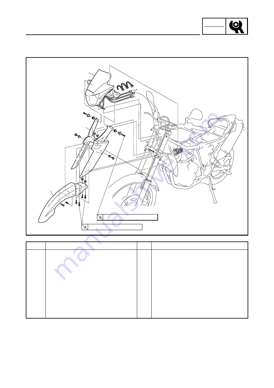 Yamaha XT660 2004 Service Manual Download Page 86