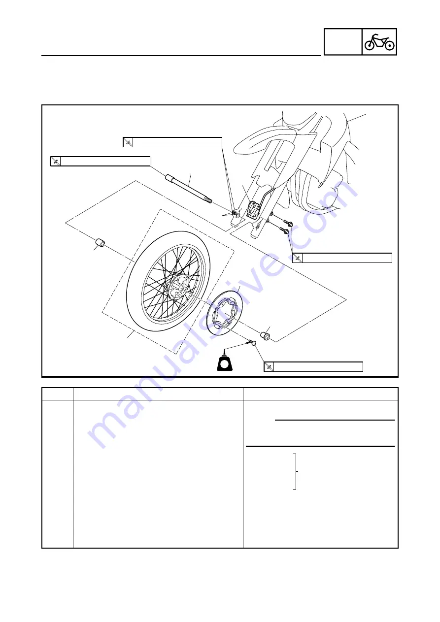 Yamaha XT660 2004 Service Manual Download Page 148