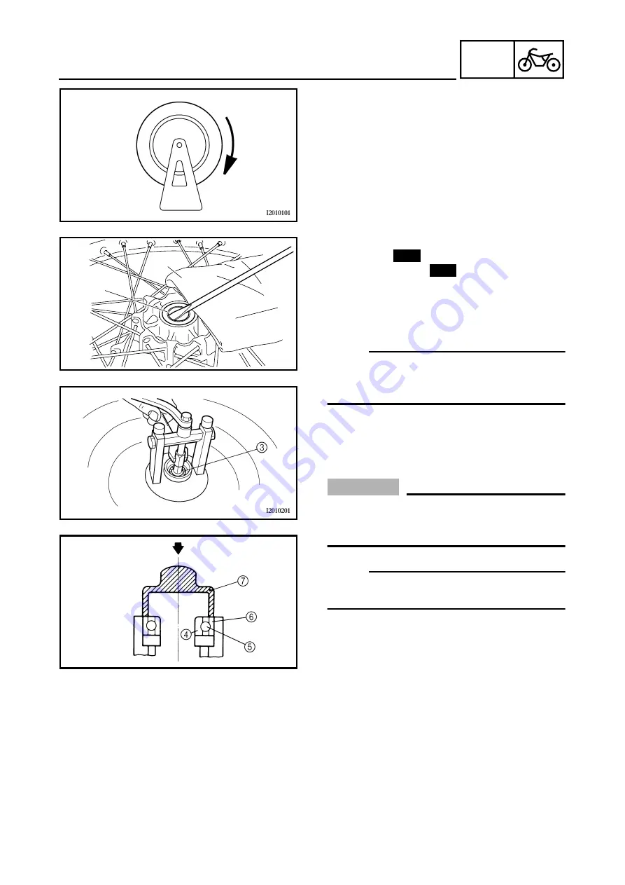 Yamaha XT660 2004 Service Manual Download Page 152