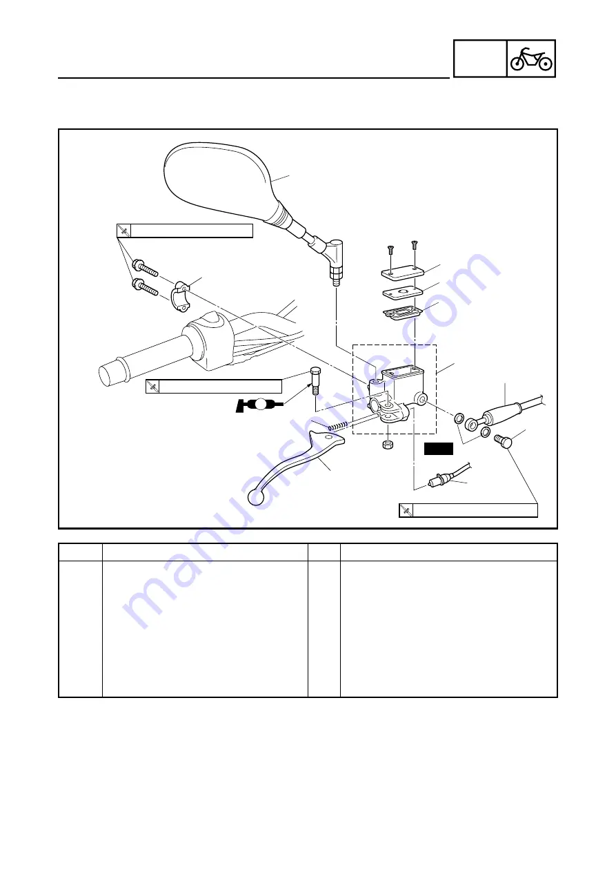 Yamaha XT660 2004 Service Manual Download Page 173