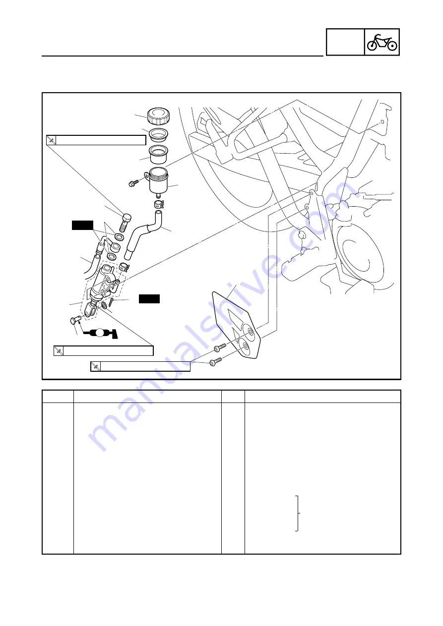 Yamaha XT660 2004 Service Manual Download Page 176