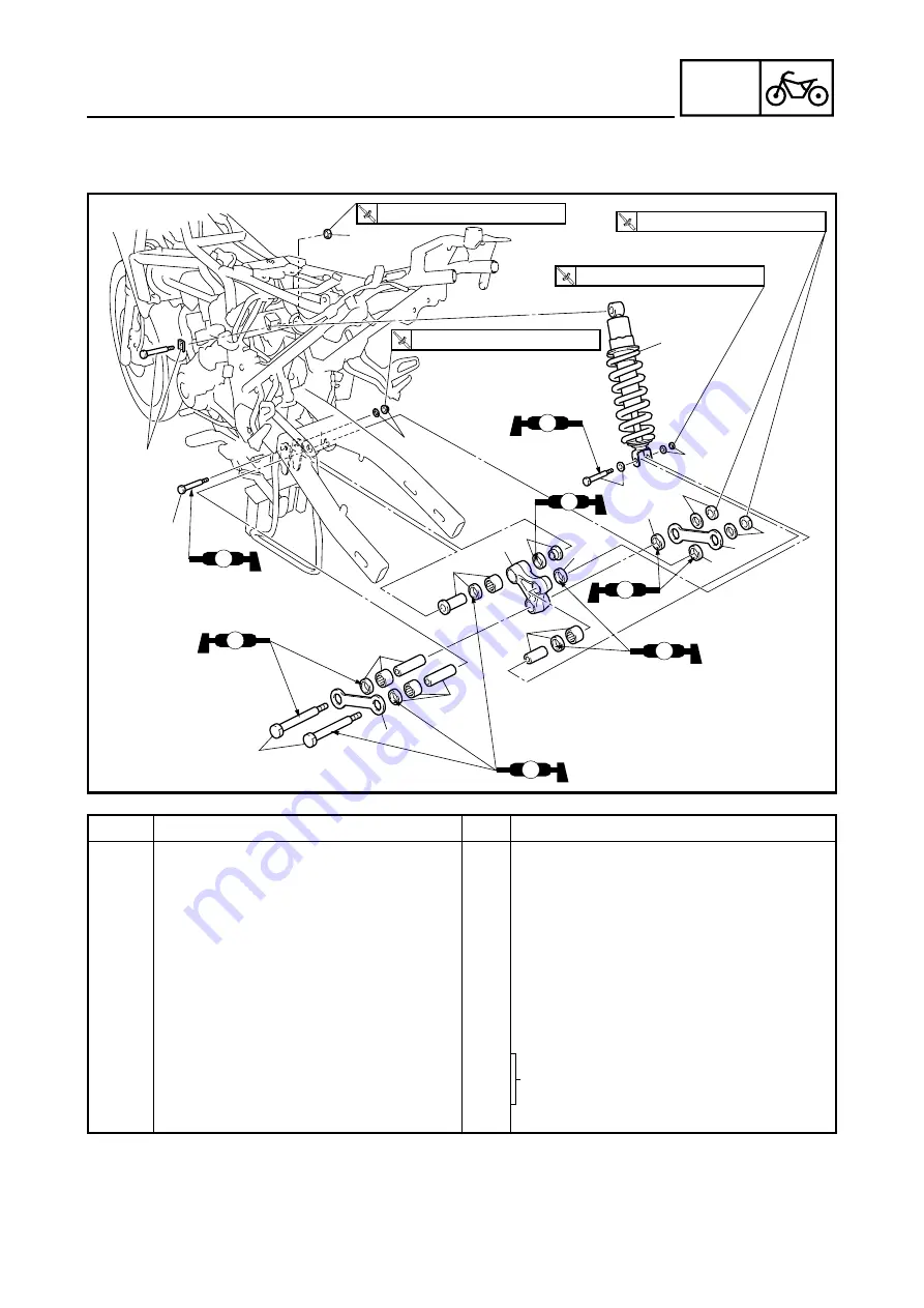 Yamaha XT660 2004 Service Manual Download Page 221