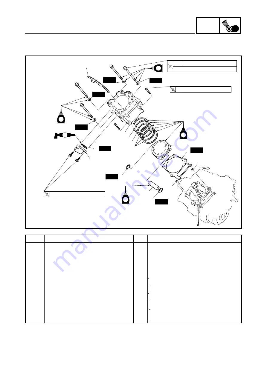 Yamaha XT660 2004 Service Manual Download Page 272