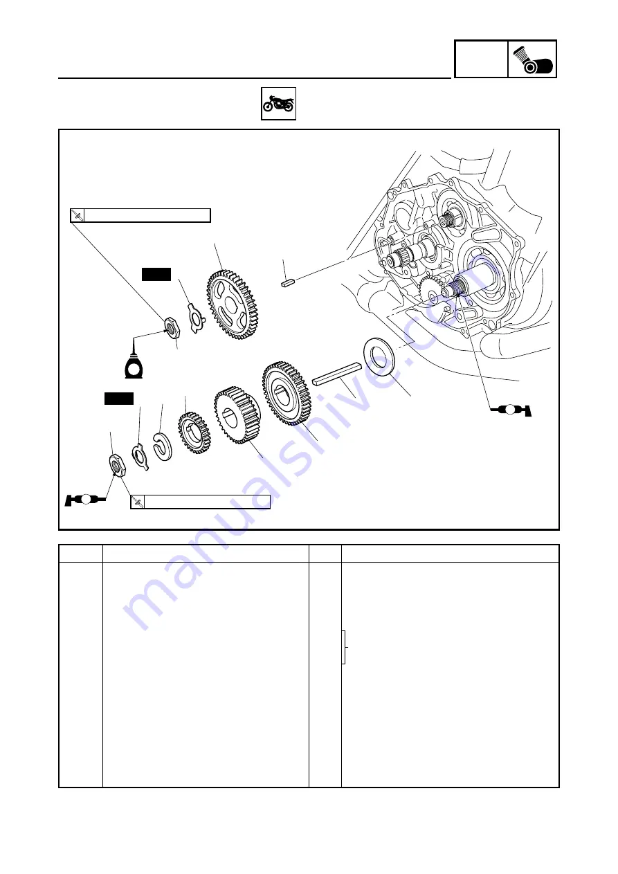 Yamaha XT660 2004 Service Manual Download Page 296