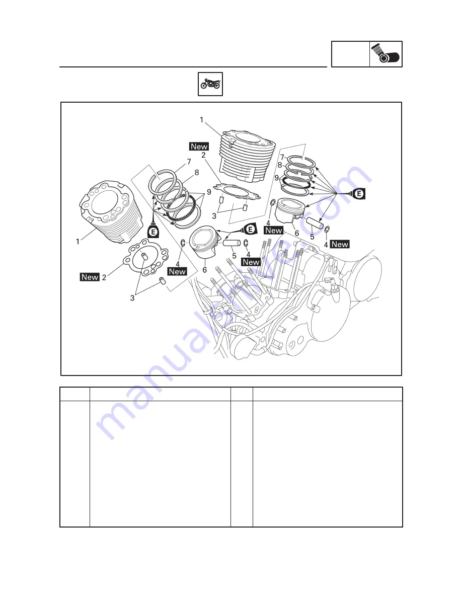 Yamaha XV1600A1999 Service Manual Download Page 281