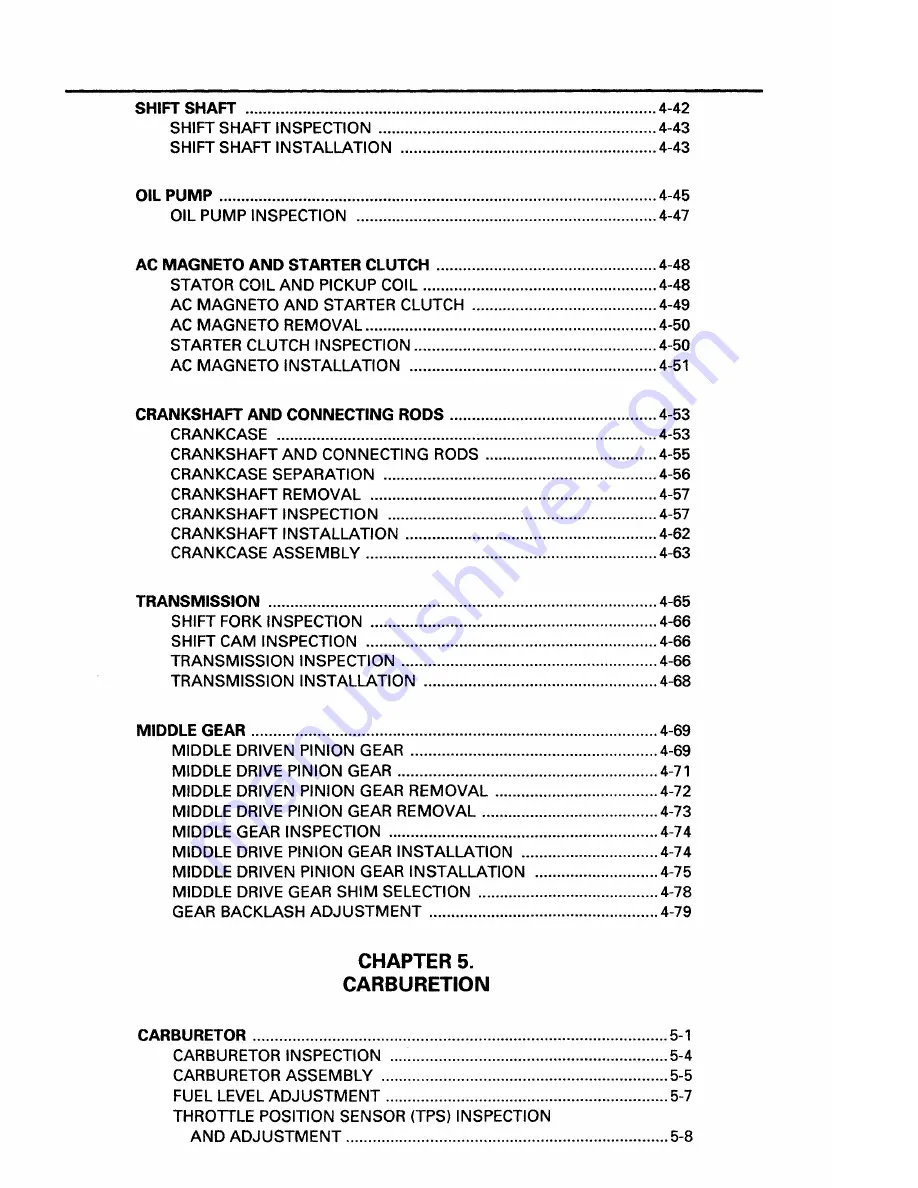 Yamaha XVS650 1997 Service Manual Download Page 11