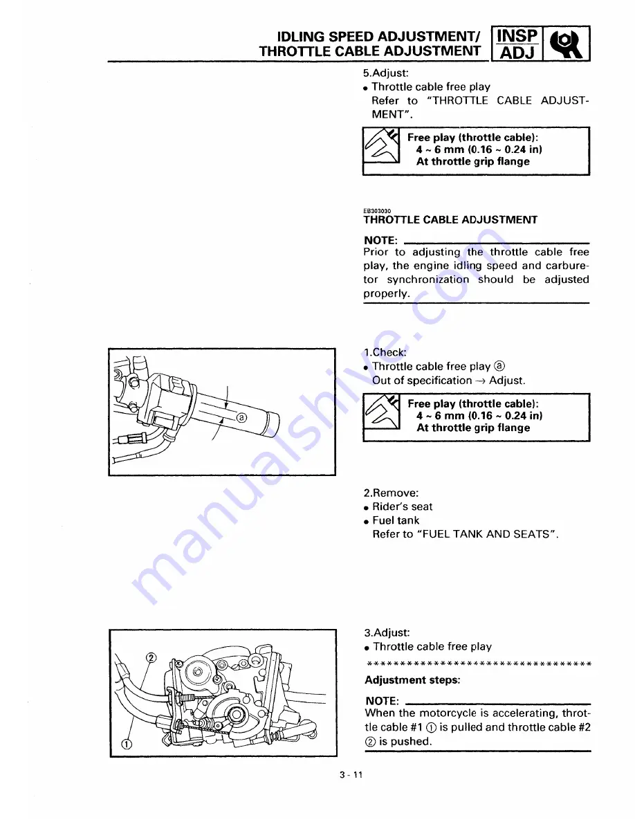 Yamaha XVS650 1997 Скачать руководство пользователя страница 72