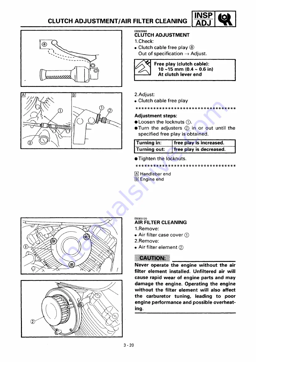 Yamaha XVS650 1997 Service Manual Download Page 81