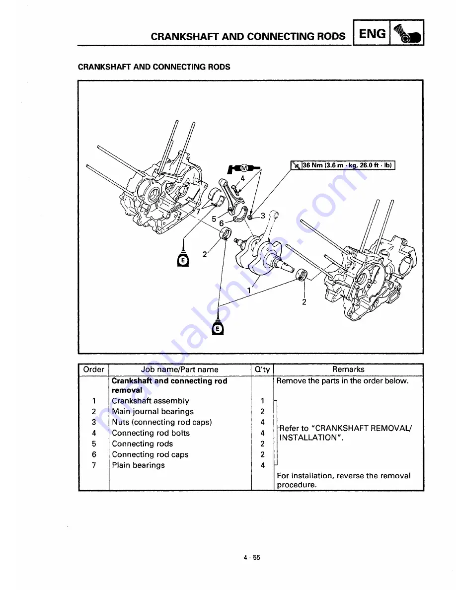 Yamaha XVS650 1997 Service Manual Download Page 162