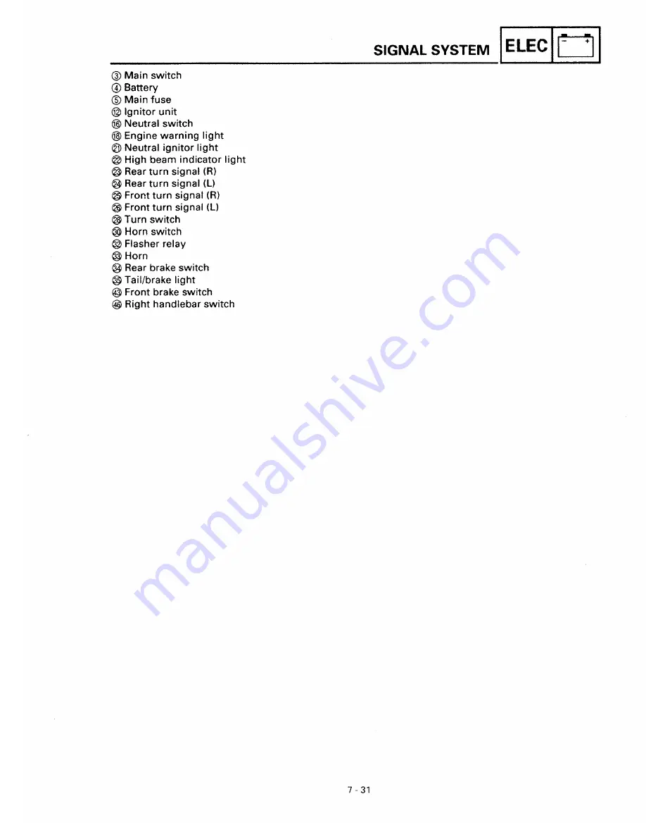 Yamaha XVS650 1997 Service Manual Download Page 300