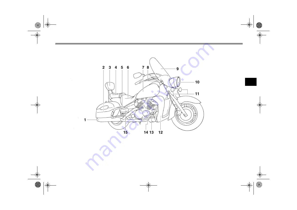 Yamaha XVZ13CTSY(C) Скачать руководство пользователя страница 15