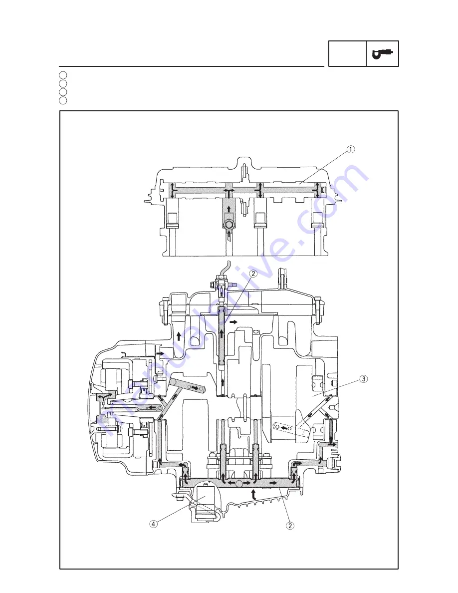 Yamaha XVZ13TF 1999 Service Manual Download Page 61