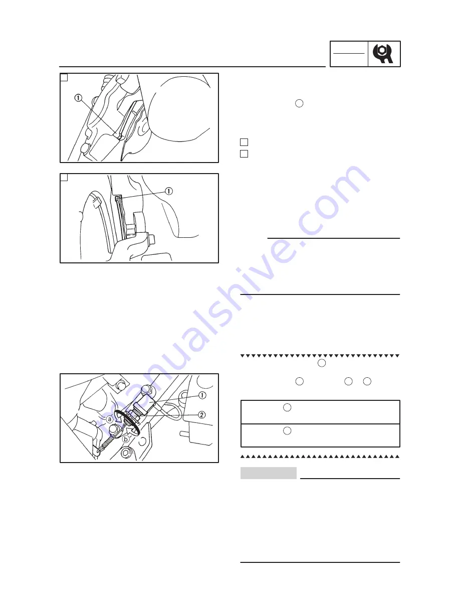 Yamaha XVZ13TF 1999 Service Manual Download Page 120