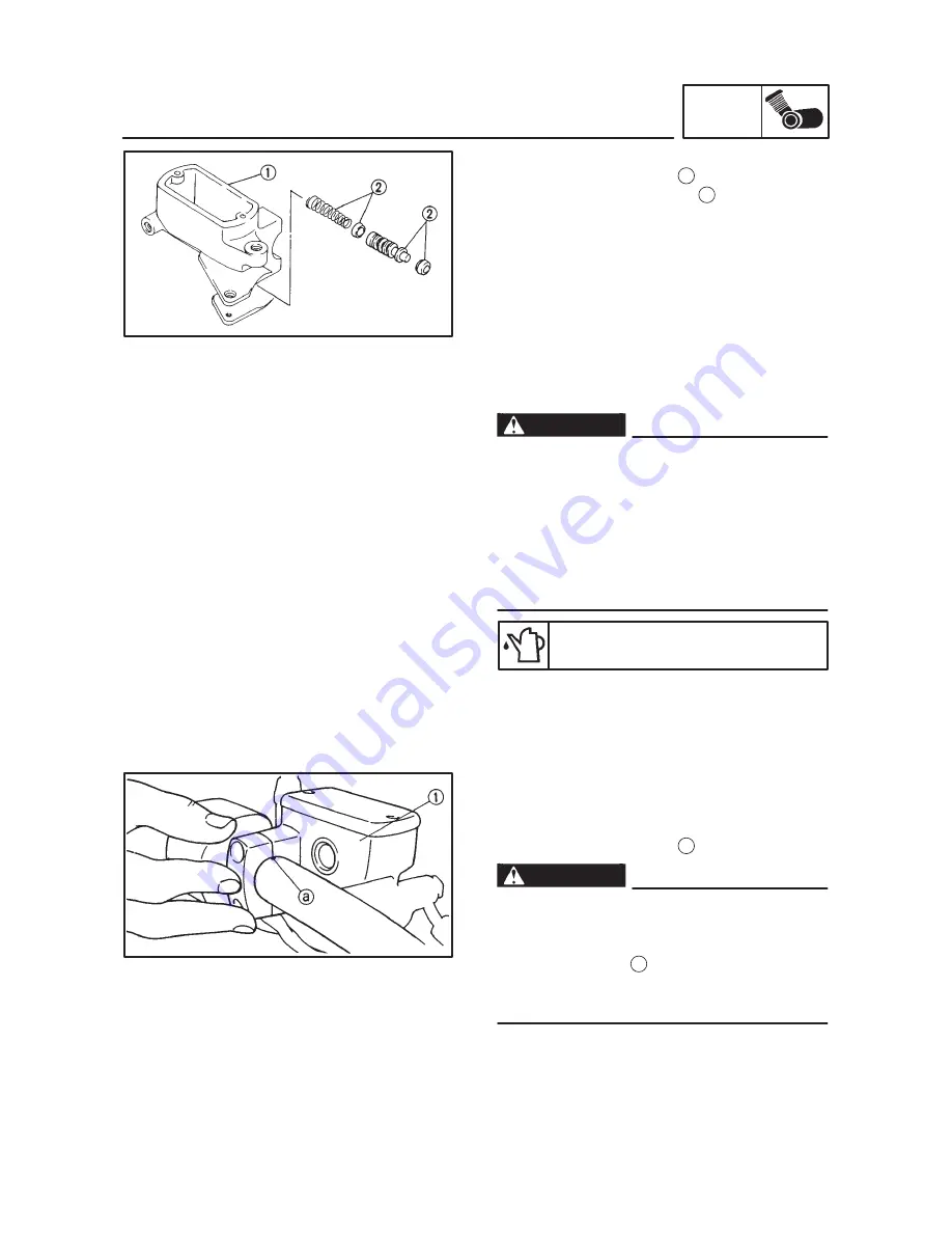 Yamaha XVZ13TF 1999 Service Manual Download Page 182