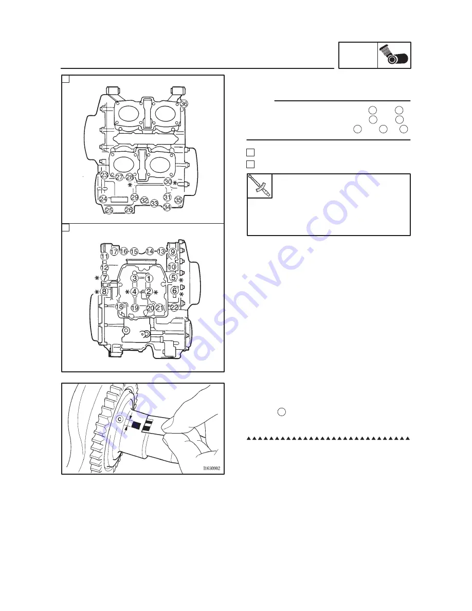 Yamaha XVZ13TF 1999 Service Manual Download Page 224