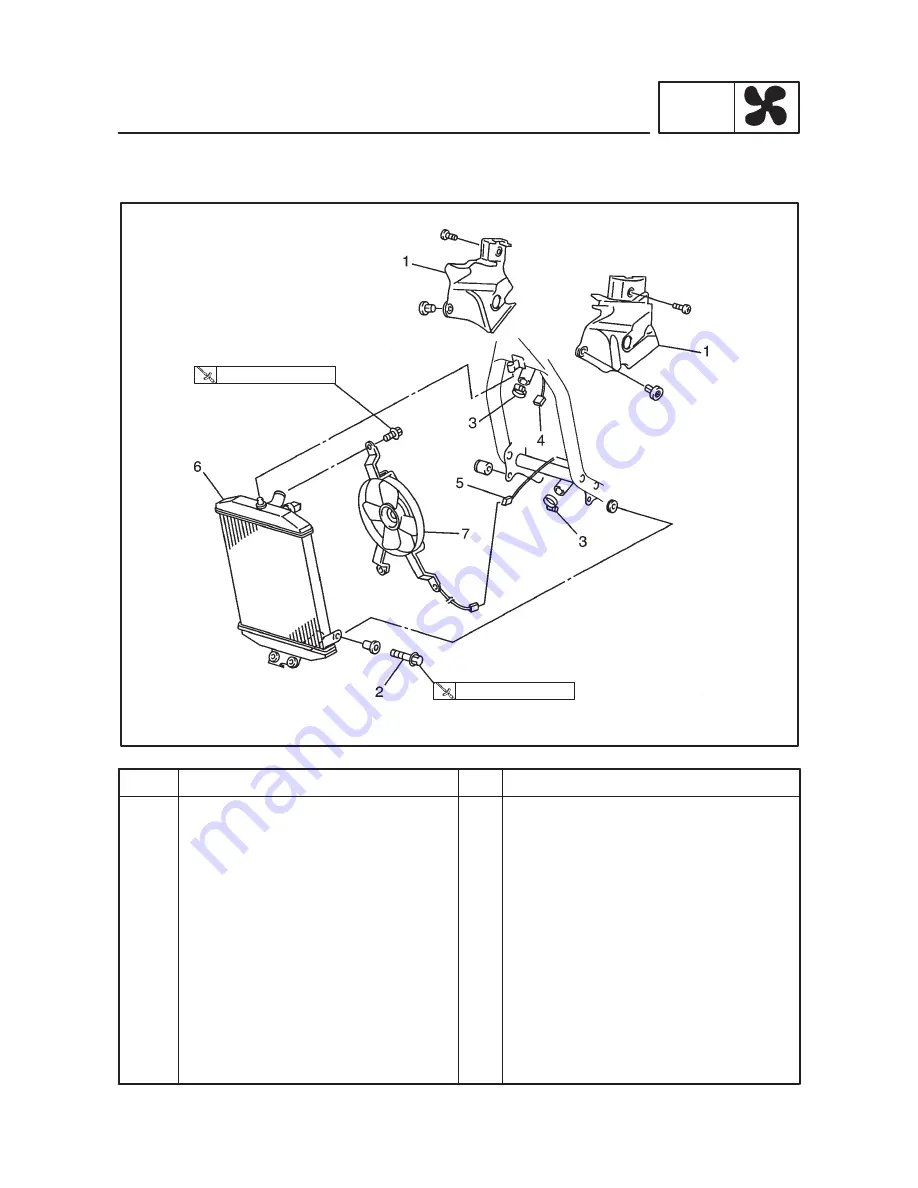 Yamaha XVZ13TF 1999 Service Manual Download Page 262