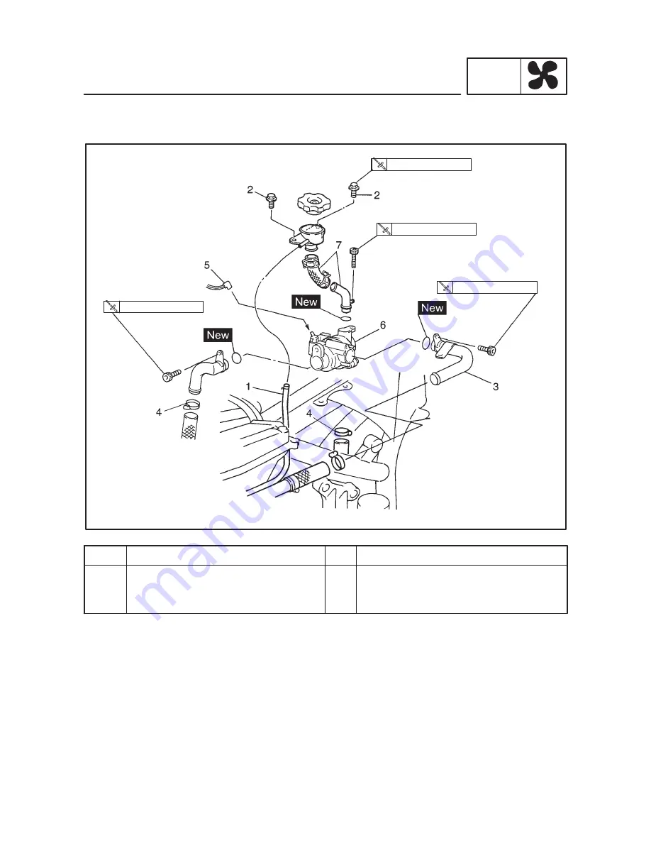 Yamaha XVZ13TF 1999 Service Manual Download Page 266