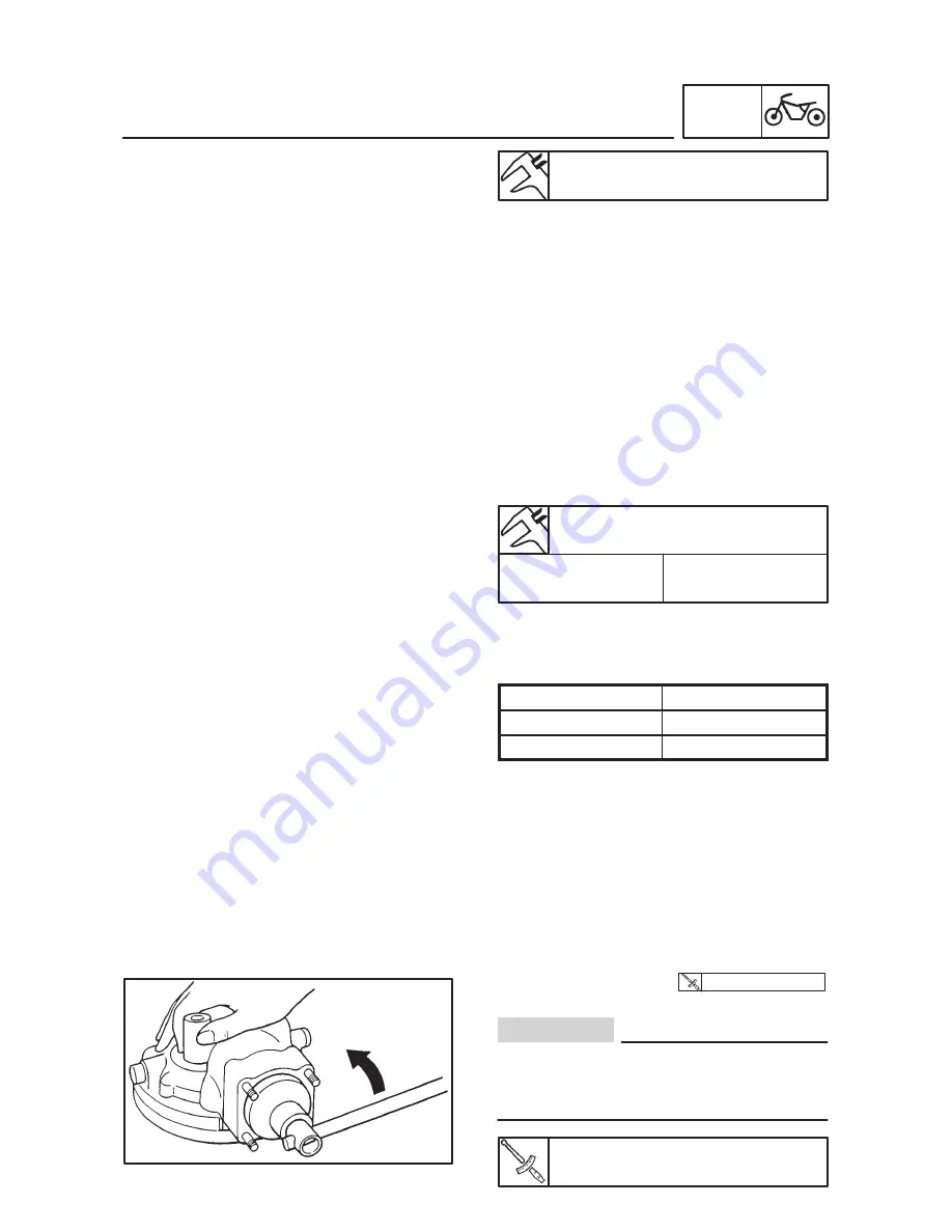 Yamaha XVZ13TF 1999 Service Manual Download Page 392