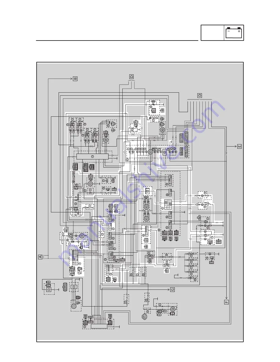 Yamaha XVZ13TF 1999 Service Manual Download Page 428