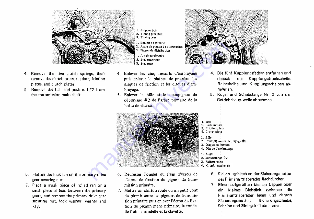 Yamaha XZ550 1982 Service Manual Download Page 104