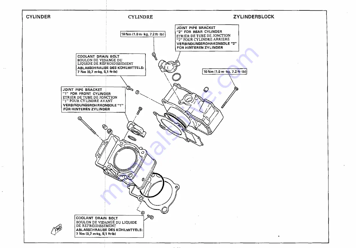 Yamaha XZ550 1982 Скачать руководство пользователя страница 471