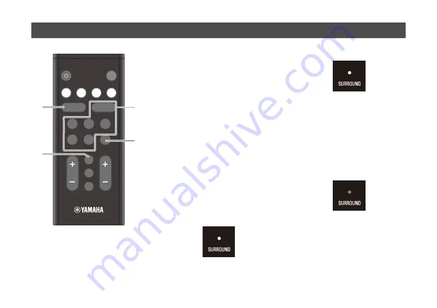 Yamaha YAS-109 Quick Start Manual Download Page 54