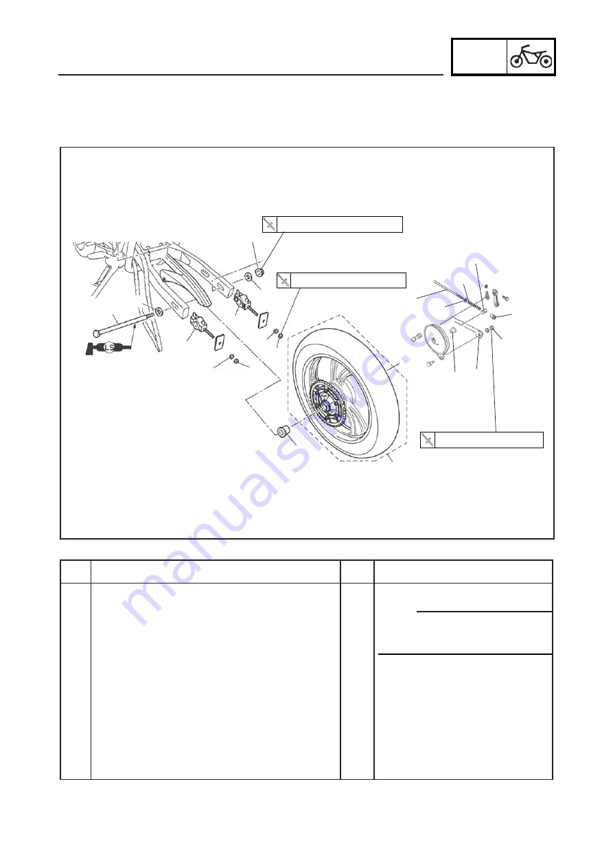 Yamaha YBR250 2007 Service Manual Download Page 119