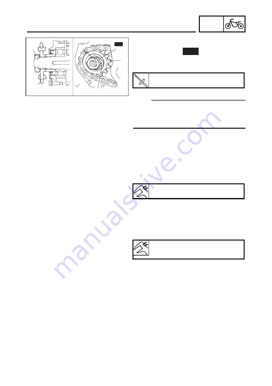 Yamaha YBR250 2007 Service Manual Download Page 188