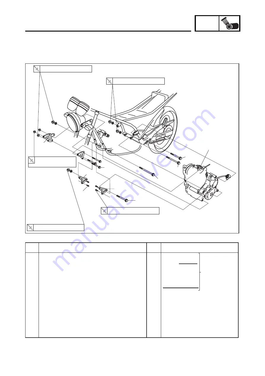 Yamaha YBR250 2007 Service Manual Download Page 195