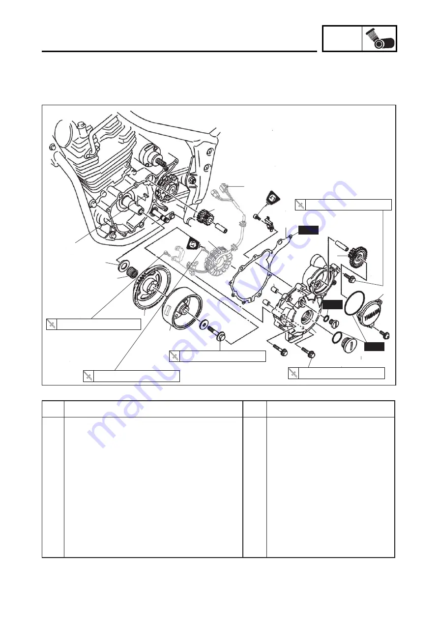 Yamaha YBR250 2007 Service Manual Download Page 254